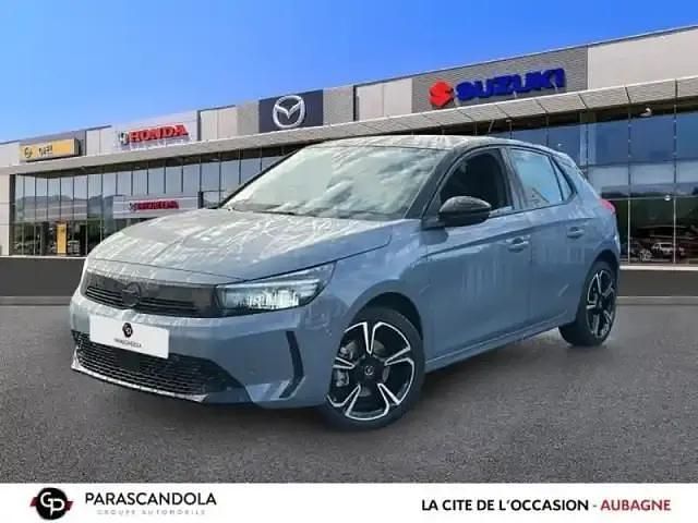 Gris grafik/toit noir karbon Nouvelle 2025 Opel Corsa GSe Berline | 20 990 € - Image 1/4