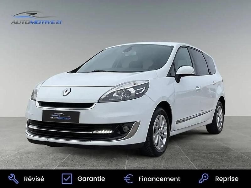 Blanc Utilisé 2012 Renault Grand Scénic III Dynamique Monospace | 7 490 € (Prix cher) - Image 1/4