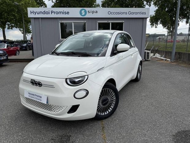 Blanc Utilisé 2023 Fiat 500e Citadine | 12 990 € (Bon prix) - Image 1/4