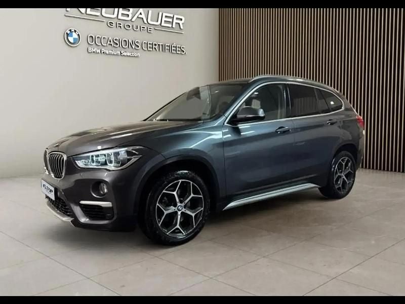Gris Utilisé 2019 BMW X1 xLine SUV | 25 990 € (Prix juste) - Image 1/4