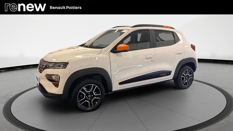 Blanc Occasion 2021 Dacia Spring Comfort Plus Citadine | 9 590 € - Image 1/4