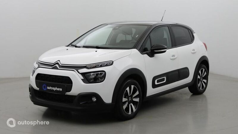 Blanc Utilisé 2023 Citroën C3 PureTech Citadine | 13 799 € (Prix juste) - Image 1/4