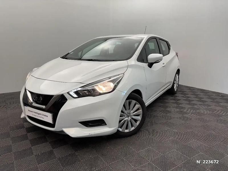 Blanc Utilisé 2020 Nissan Micra Acenta Citadine | 12 490 € (Prix juste) - Image 1/4