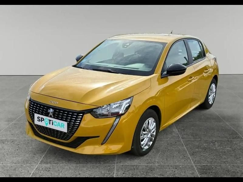 Occasion Peugeot 208 Active 76 ch (55 kW) 2022 Jaune Citadine