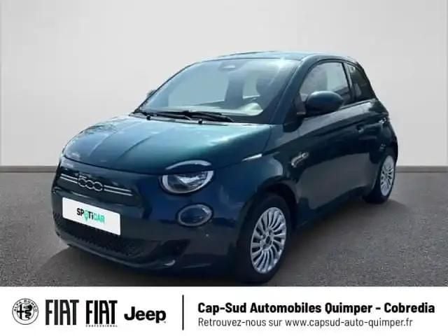 Ocean green métal Utilisé 2022 Fiat 500e Action Citadine | 9 190 € (Super prix) - Image 1/4