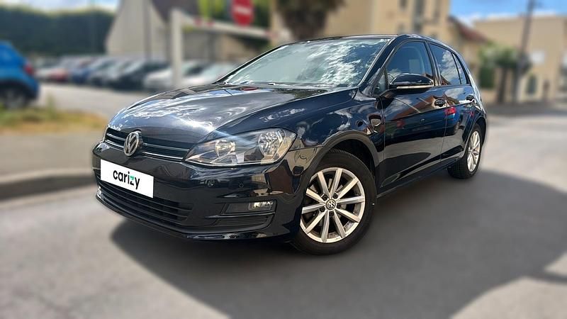Noir Utilisé 2015 VW Golf VII LOUNGE Berline | 11 536 € (Bon prix) - Image 1/4