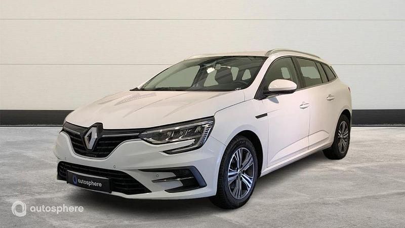 Blanc Utilisé 2023 Renault Mégane GrandTour Evolution Break | 18 499 € (Prix juste) - Image 1/4