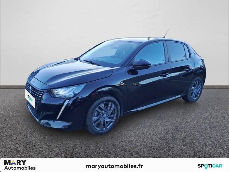 Noir Utilisé 2021 Peugeot 208 Style Citadine | 13 990 € (Prix assez cher) - Image 1/4