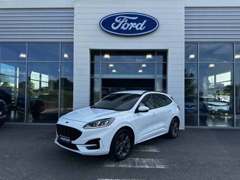 Blanc Utilisé 2023 Ford Kuga Business Edition SUV | 27 999 € (Prix juste) - Image 1/4