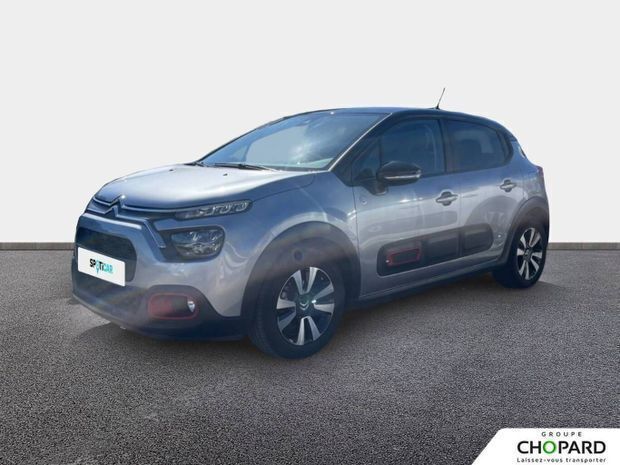 Gris Utilisé 2021 Citroën C3 Citadine | 10 390 € (Prix juste) - Image 1/4