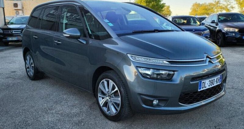 Gris Utilisé 2014 Citroën Grand C4 Picasso Comfort Monospace | 9 490 € - Image 1/4