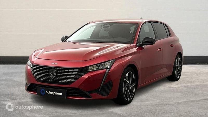 Rouge Utilisé 2022 Peugeot 308 Allure Berline | 17 299 € (Prix juste) - Image 1/4