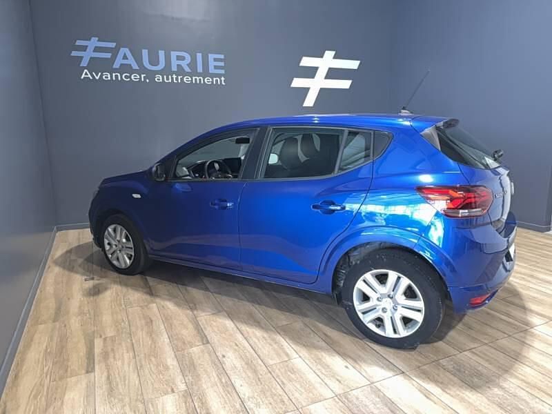 Occasion Dacia Sandero Comfort 2021 Bleu Citadine
