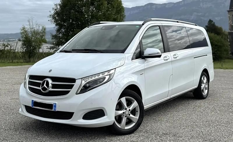 Blanc Occasion 2018 Mercedes V250 Monospace | 31 990 € (Bon prix) - Image 1/4