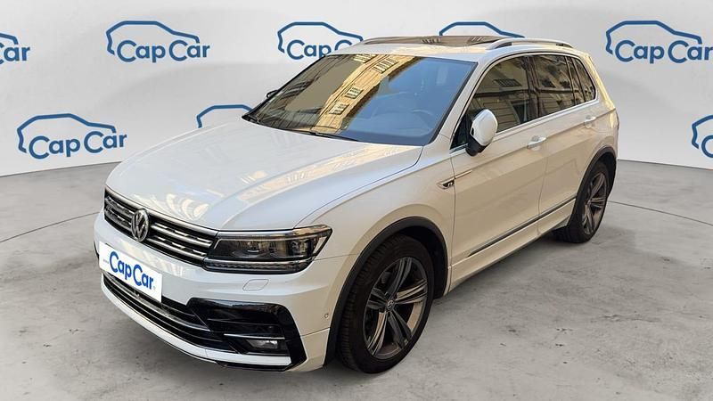 Blanc Utilisé 2018 VW Tiguan R-line SUV | 24 490 € (Prix cher) - Image 1/3