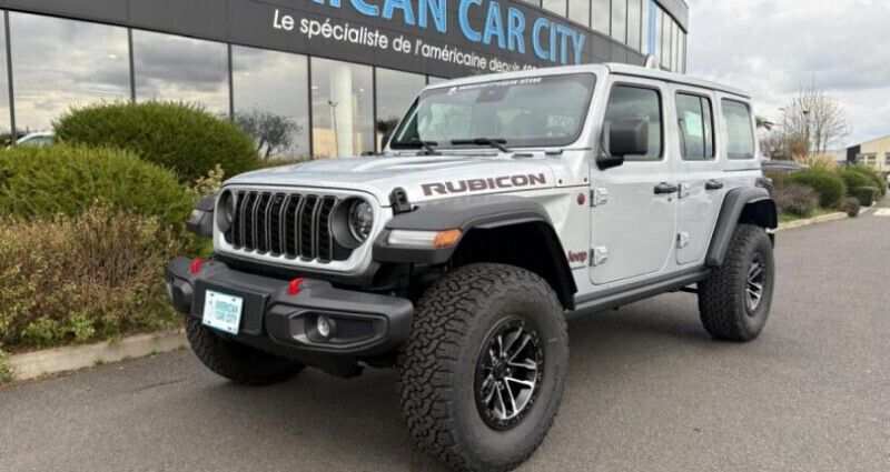 Blanc Nouvelle 2025 Jeep Wrangler Unlimited Rubicon SUV | 89 900 € - Image 1/4