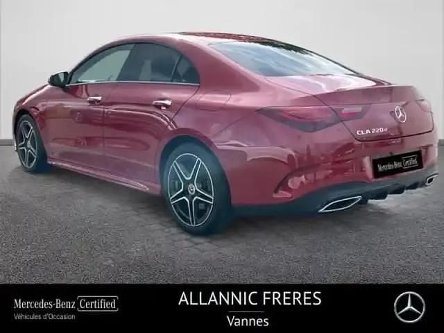 Occasion Mercedes CLA220 AMG line 190 ch (139 kW) 2024 Rouge Berline