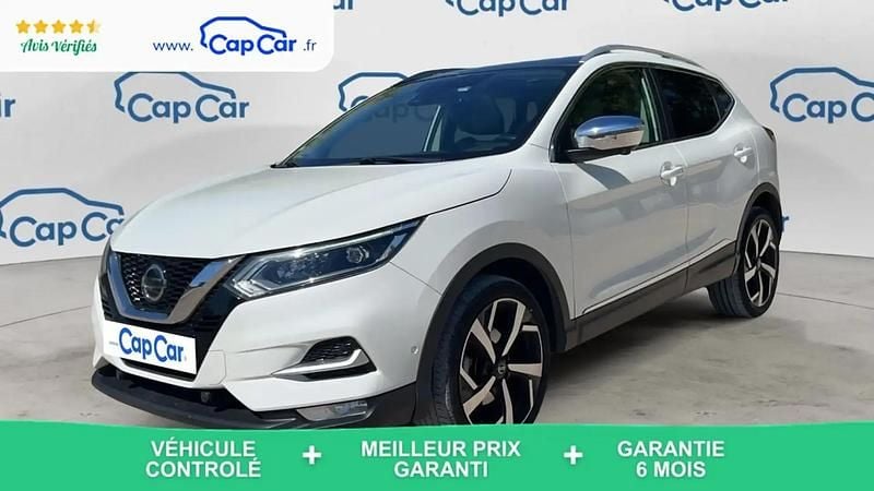 Blanc Utilisé 2018 Nissan Qashqai Tekna SUV | 14 990 € (Prix juste) - Image 1/4