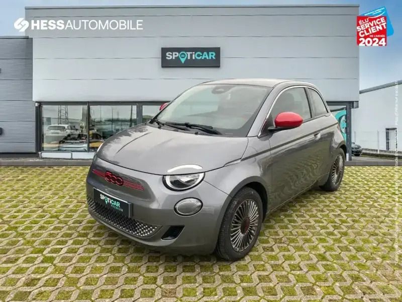 Gris Utilisé 2021 Fiat 500e Red Berline | 12 999 € (Prix juste) - Image 1/4