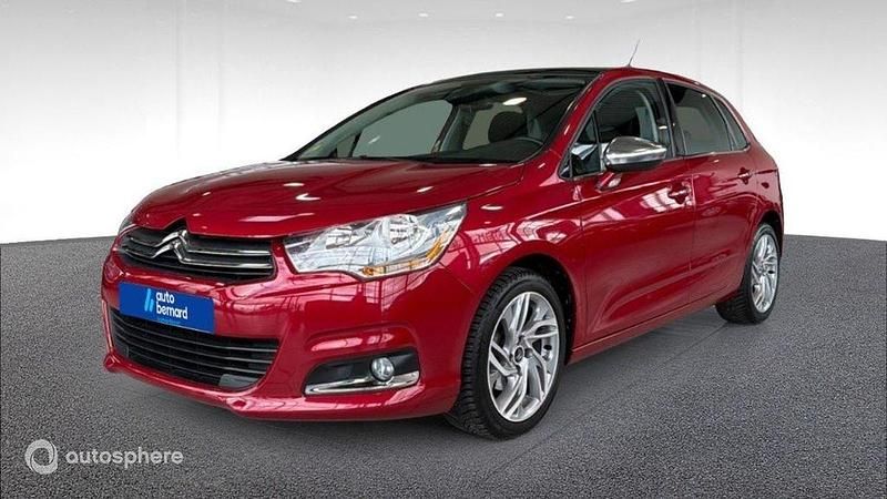 Rouge Occasion 2013 Citroën C4 Berline | 8 990 € (Prix cher) - Image 1/4