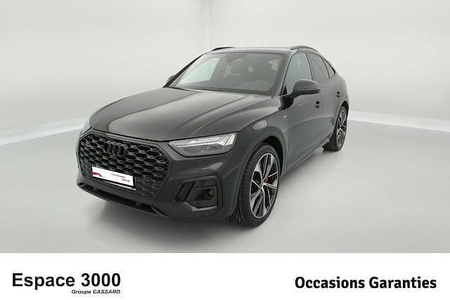 Noir mythe métallisé Utilisé 2023 Audi Q5 Sportback S-Line SUV | 54 990 € (Prix assez cher) - Image 1/4