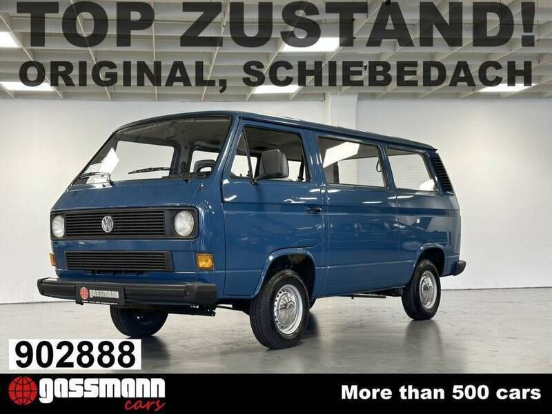 Bleu Utilisé 1988 VW T3 Van | 29 000 € - Image 1/4