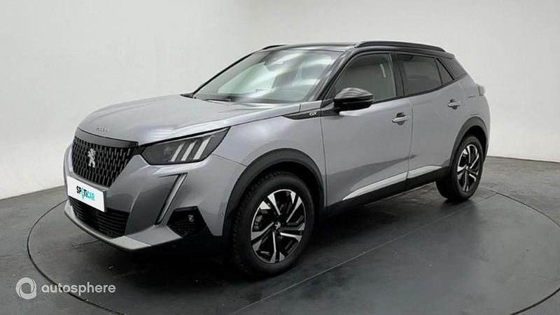Gris Occasion 2022 Peugeot 2008 GT SUV | 19 980 € (Prix juste) - Image 1/4