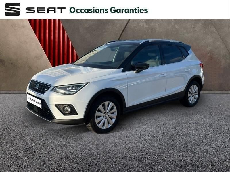 Blanc candy/toit noir minuit Occasion 2020 Seat Arona XCELLENCE SUV | 14 990 € (Bon prix) - Image 1/4