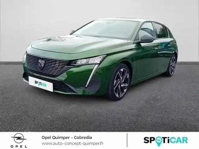 Vert olivine (m) Occasion 2022 Peugeot 308 Allure Berline | 18 490 € (Prix juste) - Image 1/4