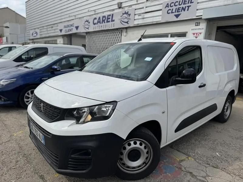 Blanc Occasion 2022 Peugeot Partner Monospace | 9 600 € - Image 1/4