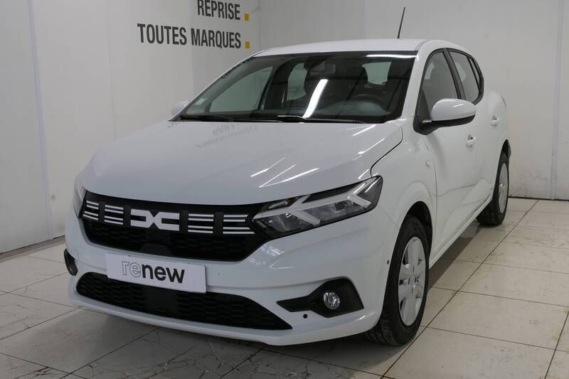 Blanc Occasion 2023 Dacia Sandero Expression Citadine | 14 990 € (Prix juste) - Image 1/1