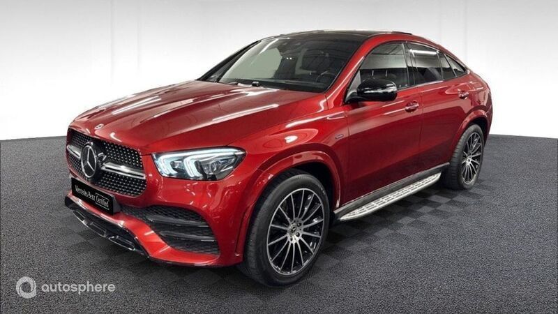 Rouge jacinthe manufaktur Utilisé 2021 Mercedes GLE350 AMG line Coupé | 74 390 € (Bon prix) - Image 1/4