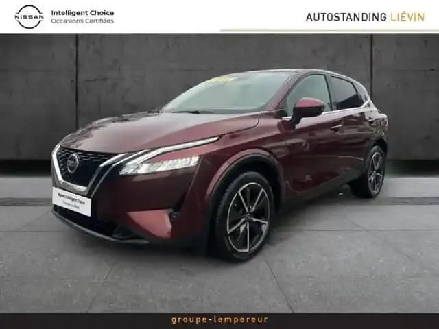 Rouge passion gris Occasion 2022 Nissan Qashqai Style Edition SUV | 23 990 € (Prix juste) - Image 1/4