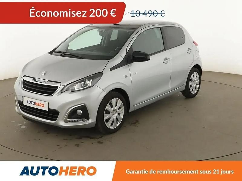 Blanc Utilisé 2021 Peugeot 108 Style Citadine | 10 290 € (Prix juste) - Image 1/2