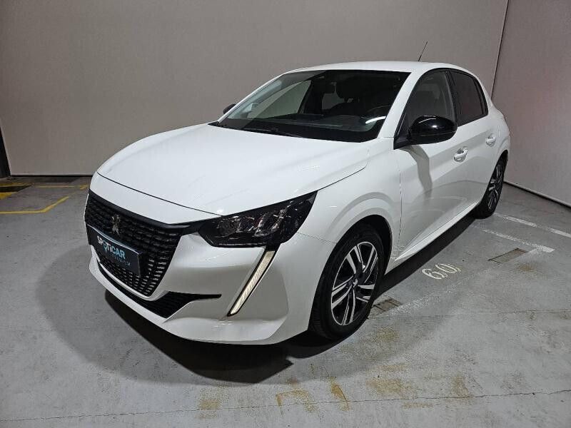 Blanc Utilisé 2022 Peugeot 208 Allure Citadine | 13 990 € (Bon prix) - Image 1/4