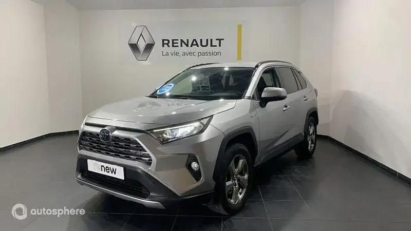 Gris Utilisé 2019 Toyota RAV4 Hybrid Edition SUV | 27 999 € (Prix juste) - Image 1/4