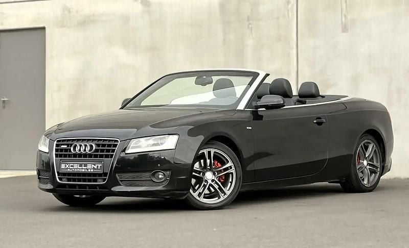 Noir Utilisé 2011 Audi A5 Cabriolet S-Line Cabriolet | 7 950 € - Image 1/4