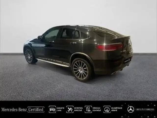 Occasion Mercedes GLC300 AMG line 2022 Noir obsidienne métallisé Coupé