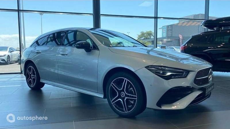 Occasion Mercedes CLA250e Shooting Brake AMG line 163 ch (119 kW) 2025 Gris Break
