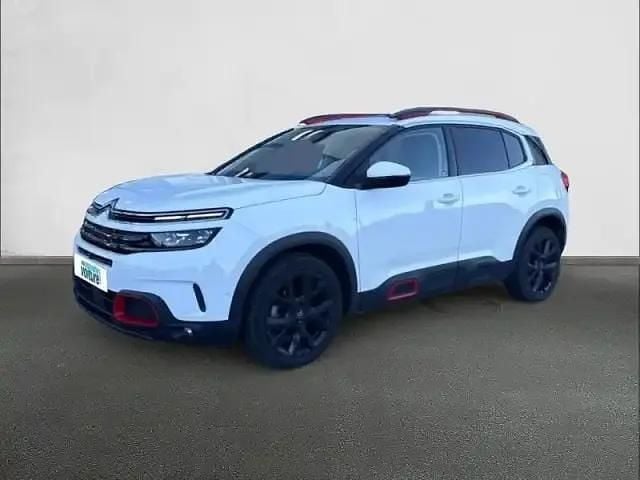 Blanc Utilisé 2019 Citroën C5 Aircross PureTech SUV | 18 790 € - Image 1/4