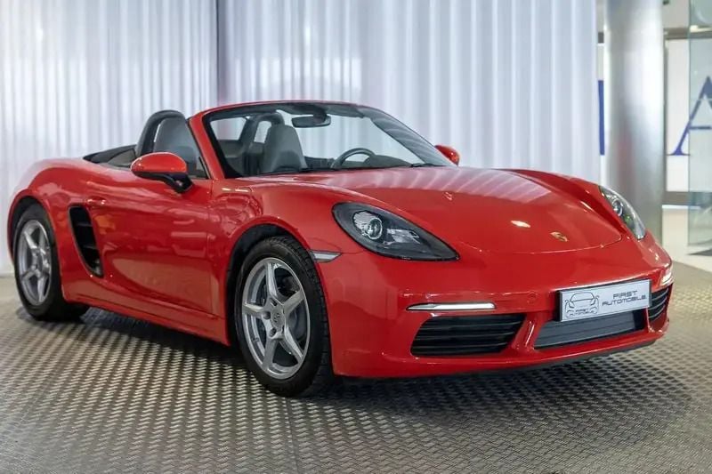 Rouge Utilisé 2016 Porsche Boxster Cabriolet | 48 900 € - Image 1/4