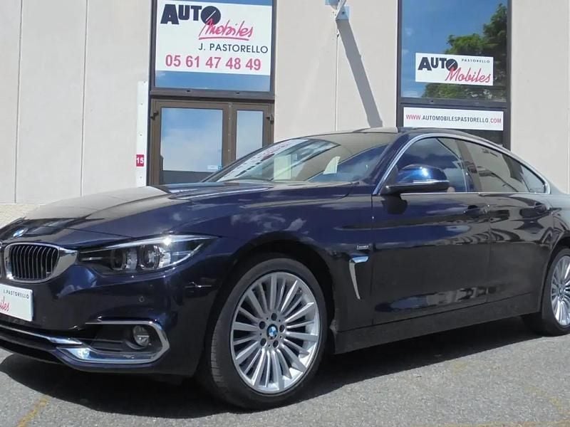 Bleu Occasion 2018 BMW 430 Luxury Line Coupé | 31 300 € (Prix juste) - Image 1/4