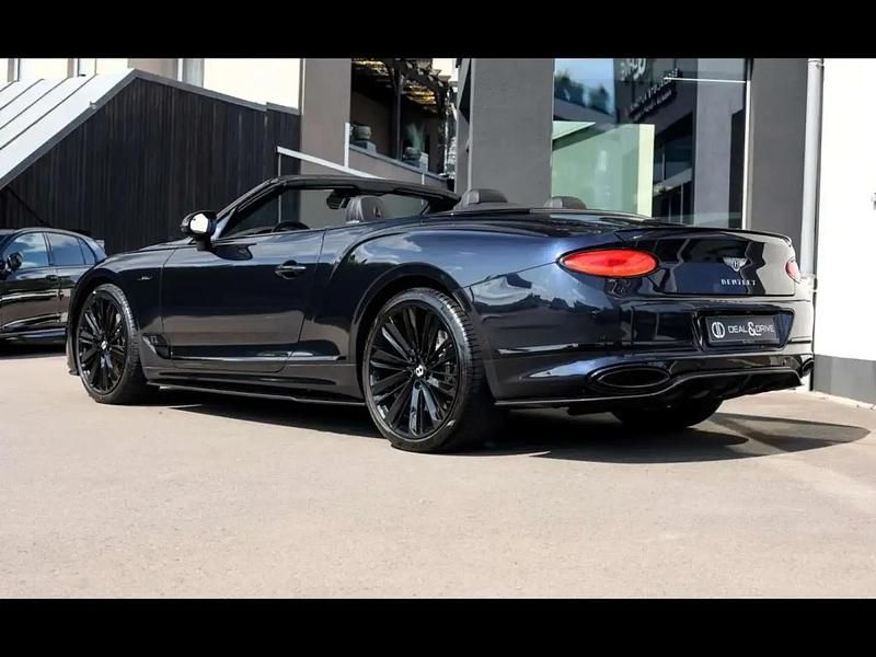 Occasion Bentley Continental GT Convertible 659 ch (484 kW) 2022 Bleu Cabriolet