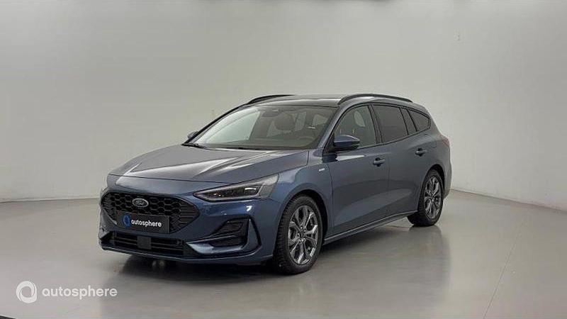 Bleu Utilisé 2025 Ford Focus ST-Line X Break | 28 799 € (Prix assez cher) - Image 1/4