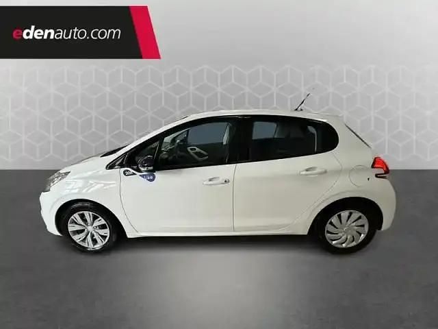 Blanc Occasion 2018 Peugeot 208 Citadine | 7 300 € (Bon prix) - Image 1/3