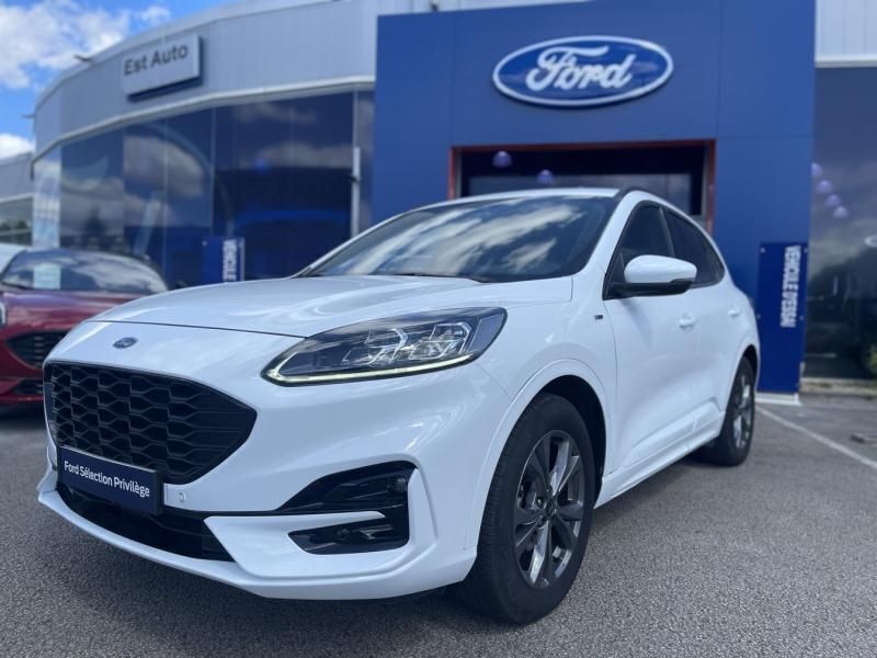 Blanc Utilisé 2023 Ford Kuga ST-Line X SUV | 25 999 € (Prix juste) - Image 1/4
