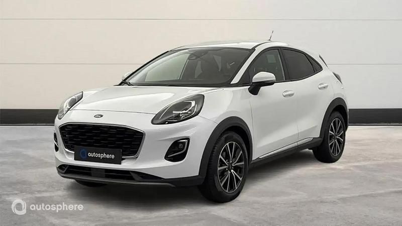 Blanc Utilisé 2023 Ford Puma Gen-E Titanium SUV | 17 799 € - Image 1/4