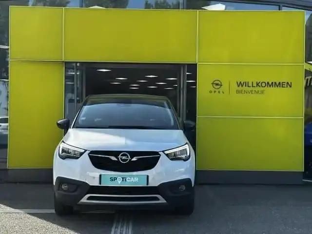Occasion Opel Crossland X 2020 Blanc glacier/toit noir diamant SUV
