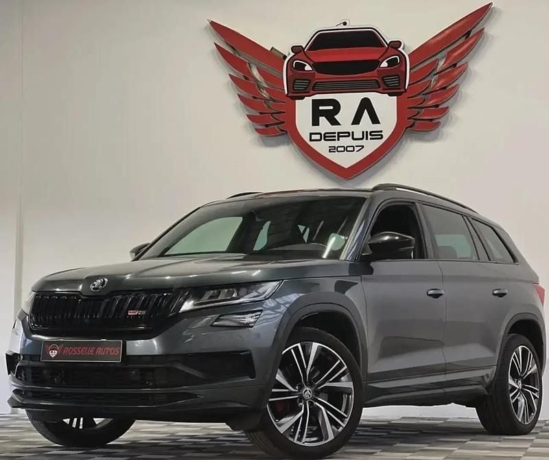 Occasion Skoda Kodiaq RS 241 ch (177 kW) 2020 Gris SUV