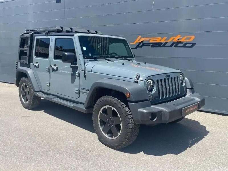 Gris Utilisé 2015 Jeep Wrangler Sport SUV | 33 000 € (Prix juste) - Image 1/4